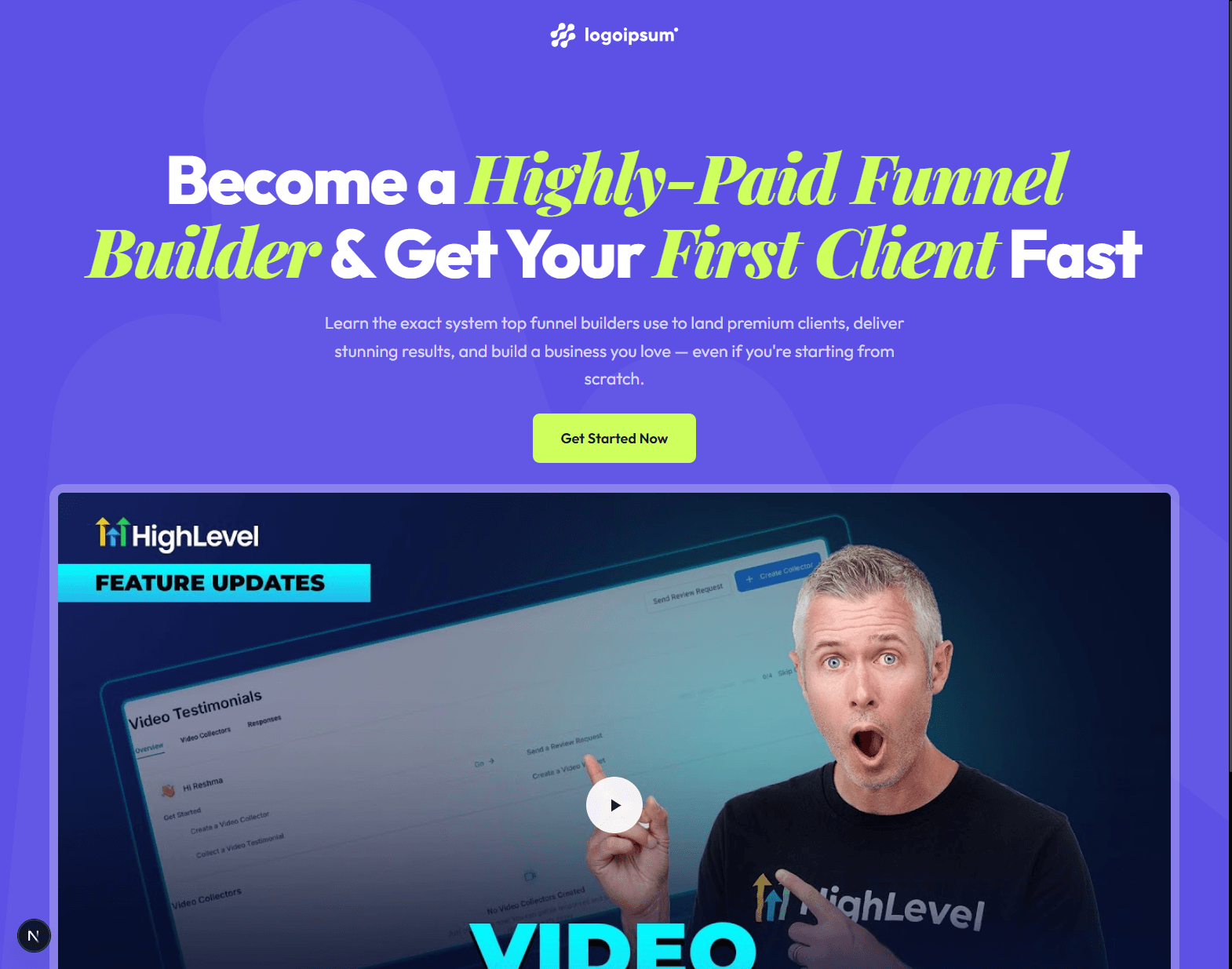 Funnel Builder Hero